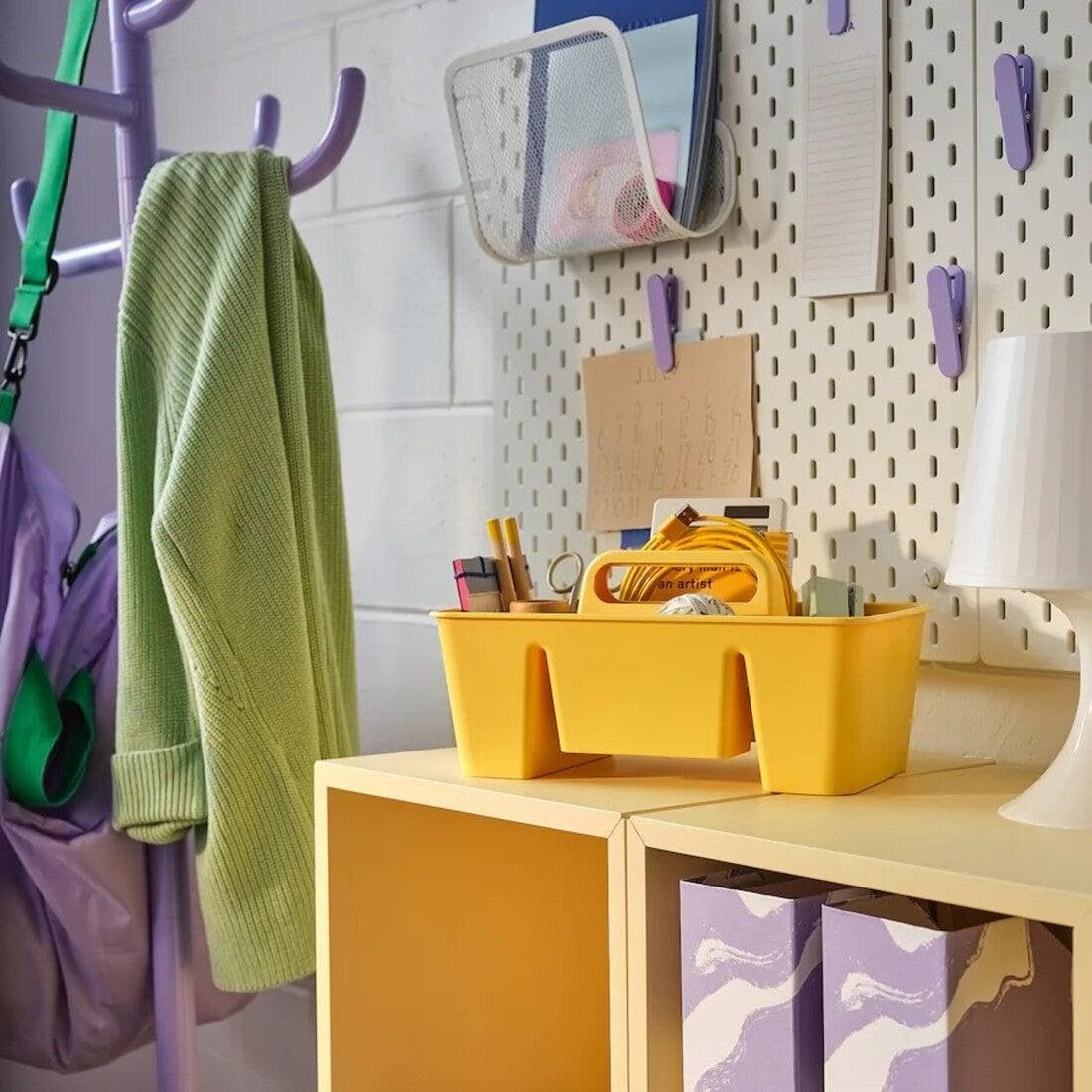 Amazon｜STACKSTOD スタックストッド デスクオーガナイザー - イエロー